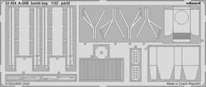 Eduard 32454 A-26B bomb bay 1/32 HOBBY BOSS – immagine 2