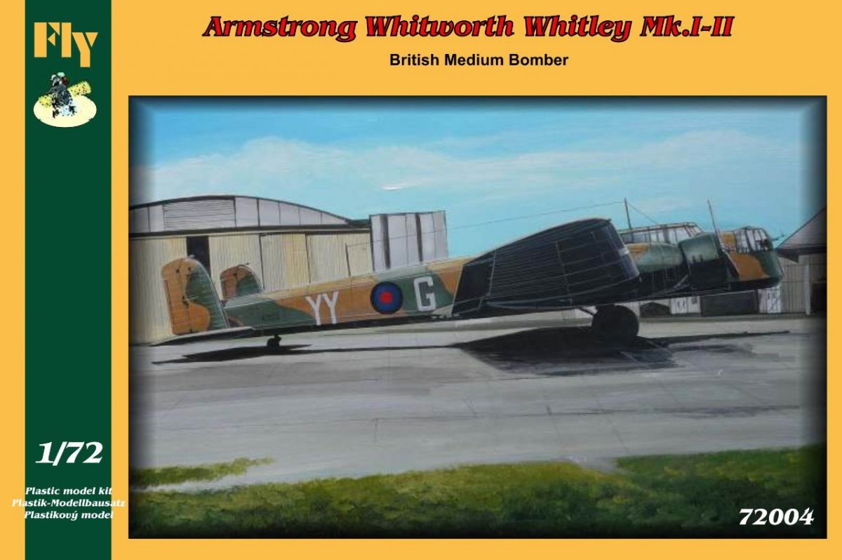 Fly 72004 Armstrong Whitworth Whitley Mk.I-II 1/72