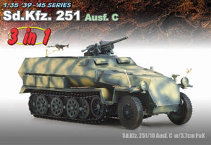 Dragon 6224 Sd.Kfz.251/10 ausf. C 3 in 1 (1/35) – Bild 2