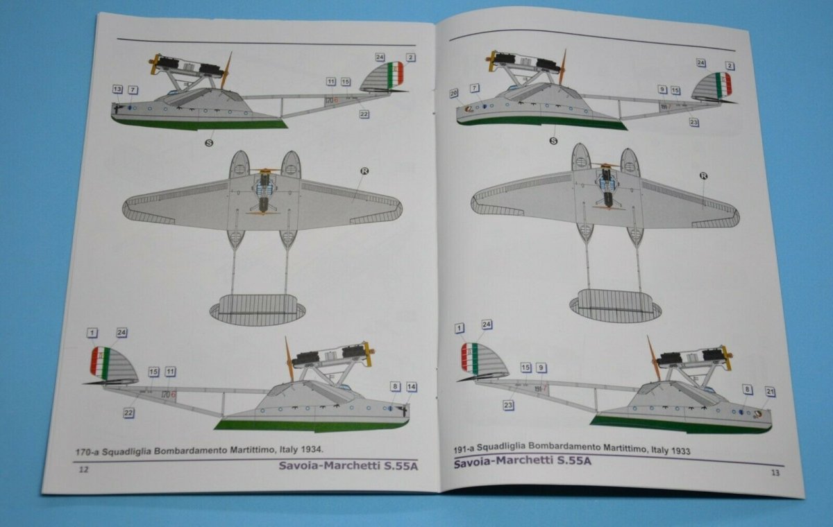 Dora Wings 72018 Savoia-Marchetti S.55A 1/72 – Bild 4