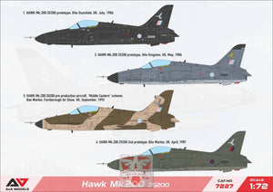 A&amp;amp;A Models 7227 Hawk 200 ZG200 - Light Multirole Fighter 1/72 – immagine 3