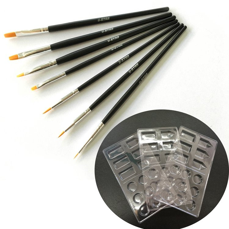 U-Star UA-90251 Painting Brush/Color Palette- zestaw do malowania