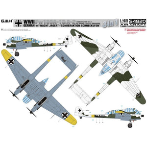 Great Wall Hobby S4820 Fw189A-1&amp;amp;A-2 /w &amp;quot;Nacht Jager&amp;quot; - &amp;quot;Sonderaktion Schneekufen&amp;quot; 1/48 – Bild 3