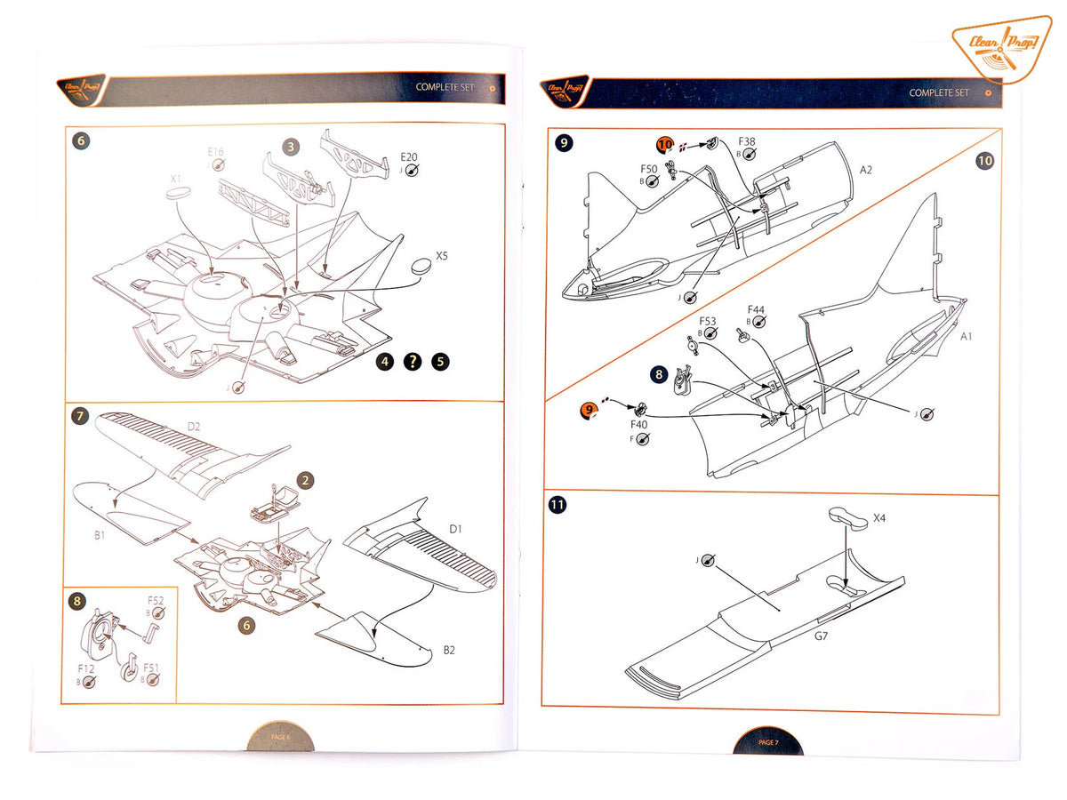 Clear Prop! CP4820 I-16 Type 5 In Finnish Service 1/48 – zdjęcie 12