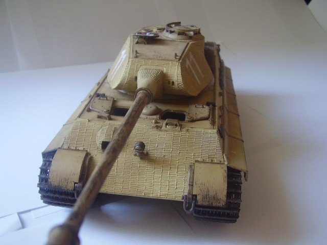 Dragon 6302 Sd.Kfz. 182 Kingtiger Porsche Turret w/Zimmerit 1/35 – Bild 5