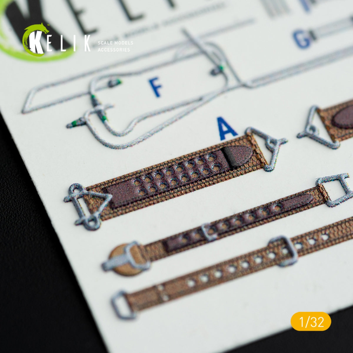 KELIK K32017 A6M2B ZEKE - INTERIOR 3D DECAL FOR TAMIYA KIT 1/32 – obrázek 6