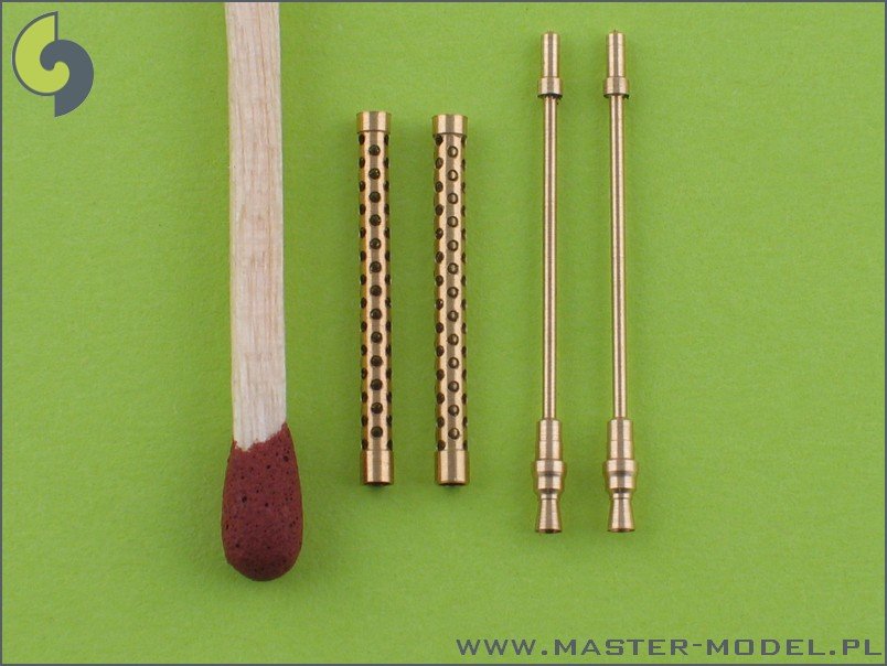 Master AM-32-002 German aircraft machine gun MG-17 barrels (2pcs) 1/32 – image 2