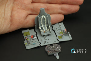 Quinta Studio QD32162 P-40N Warhawk 3D-Printed &amp;amp; coloured Interior on decal paper (Trumpeter) 1/32 – zdjęcie 10