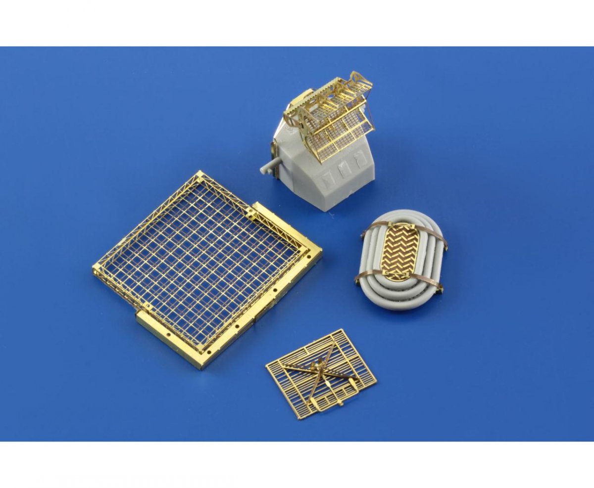 Eduard 53129 USS Hornet CV-8 part 2 - radar antennas MERIT 1/200 – obrázek 7