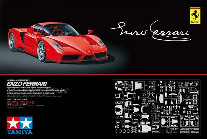 Tamiya 12047 Enzo Ferrari 1/12
