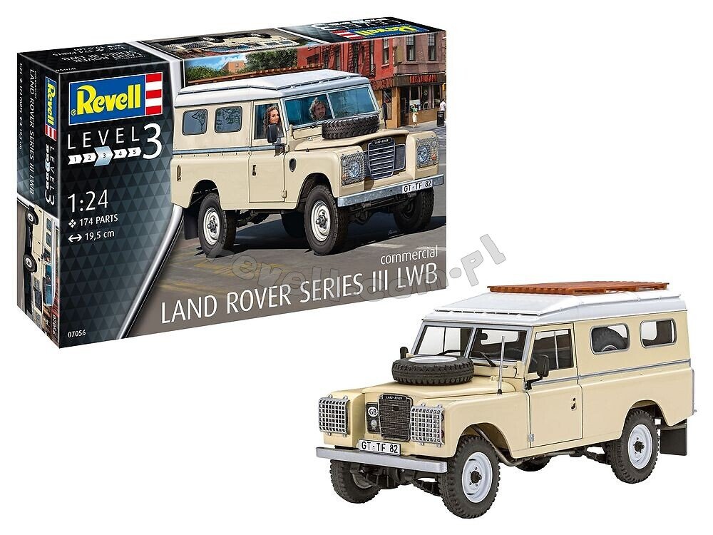 Revell 67056 Land Rover Series III LWB 109 commercial SET 1/24 – Bild 3
