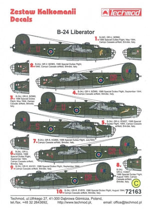Techmod 72163 B-24 Liberator 1/72 – Bild 2