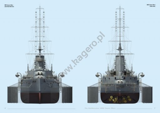 Kagero 16012 The Battlecruiser HMS Queen Mary EN – image 2