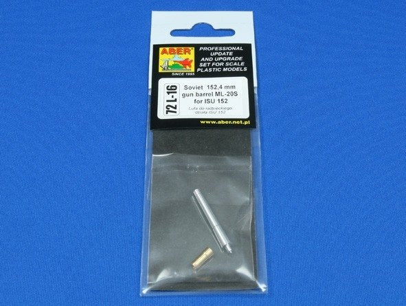 Aber 72L-16 Barrel 152,4mm ML-20S for Soviet gun ISU 152 1/72 – image 5