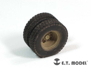 ET Model ER35-040 WWII German Heavy Truck L-4500 Weighted Road Wheels For ZVEZDA 3596/3647 1/35