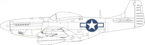 Eduard CX664 P-51D US national insignia EDUARD 1/72