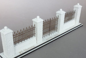 RT-Diorama 35275 Brick wall with Fence 1/35 – immagine 2