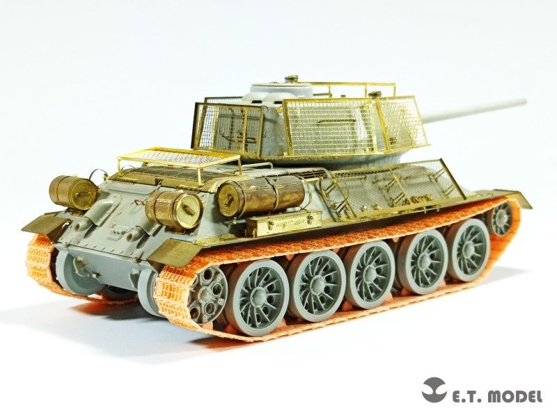 ET Model P35-017 Soviet T-34 500mm Width Cast Links（Type 1942）Workable Track ( 3D Printed ) 1/35 – Bild 6