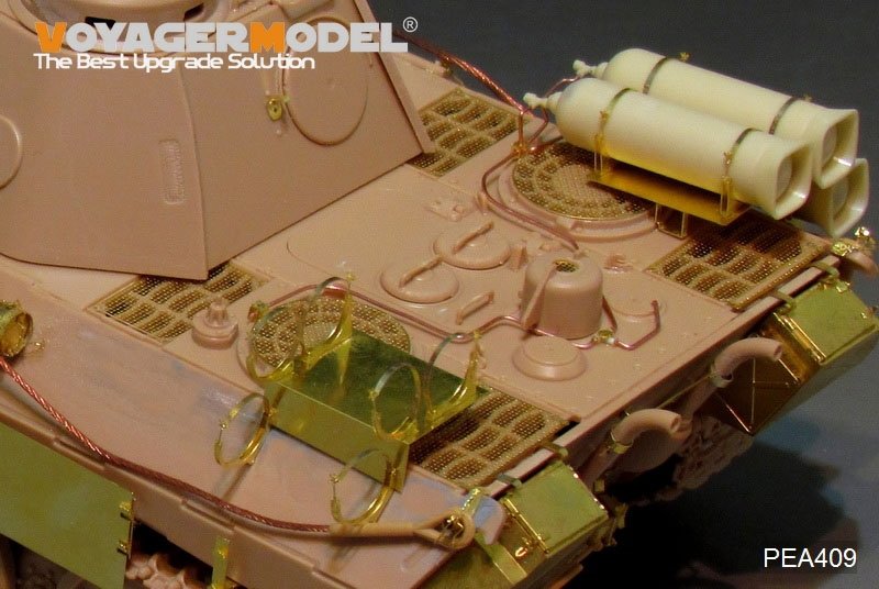 Voyager Model PEA409 WWII German Panther D &amp;quot;Stadtgas&amp;quot; Fuel Tanks GP 1/35 – Bild 6
