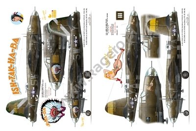 Kagero 19004 Martin B-26 Marauder &amp;amp; Douglas A-26 Invader in Combat over Europe EN/PL – obrázek 6
