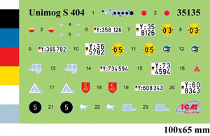 ICM 35136 Unimog 404 S « Koffer » camion militaire allemand 1/35  – image 14