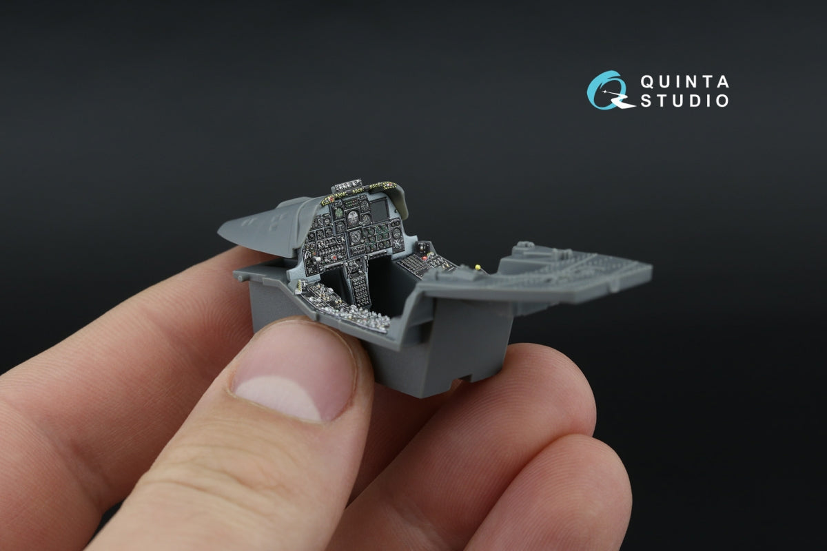 Quinta Studio QD48586 A-10A Warthog 3D-Printed &amp;amp; colored Interior on decal paper (GWH) 1/48 – obrázek 10