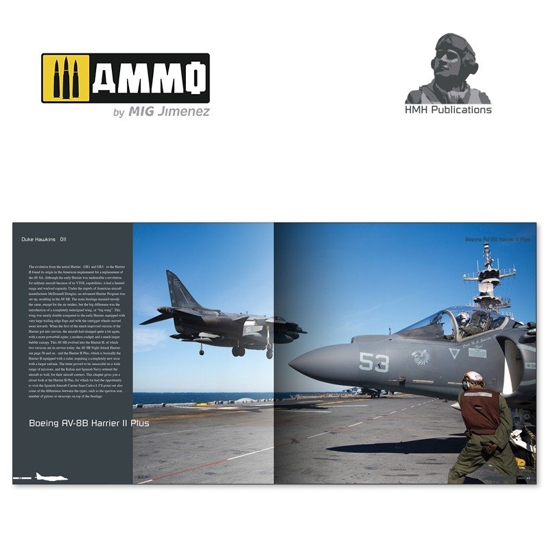 HMH Publications DH-011 BAE Systems Harrier II &amp;amp; Boeing AV-8B Harrier II (Plus) (English VErsion) – Bild 2