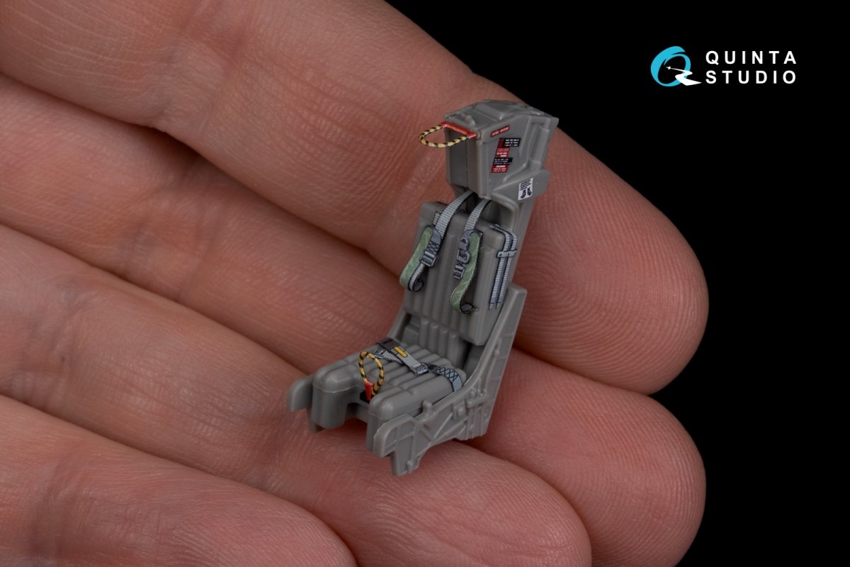 Quinta Studio QD48270 EA-6B Prowler (ICAP II) 3D-Printed &amp;amp; colored Interior on decal paper (Kinetic) 1/48 – image 17