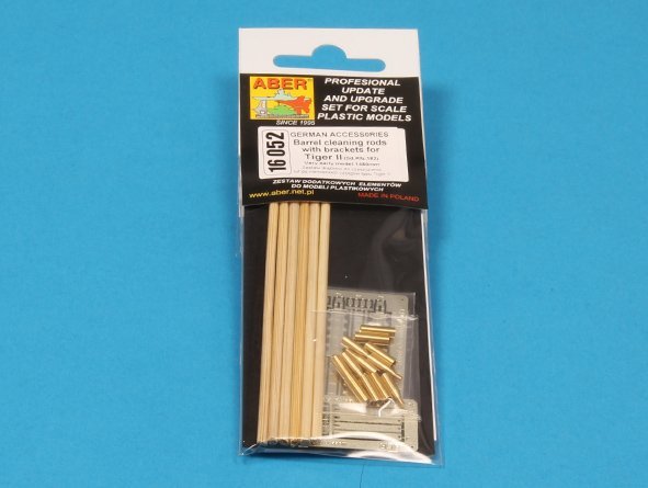 Aber 16052 Barrel cleaning rods with brackets for Tiger II 1/16 – Bild 12