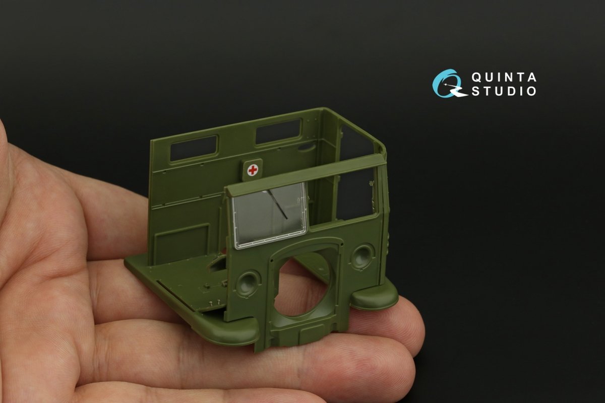 Quinta Studio QD35048 STZ-5 3D-Printed &amp;amp; colored Interior on decal paper (Zvezda) 1/35 – image 3