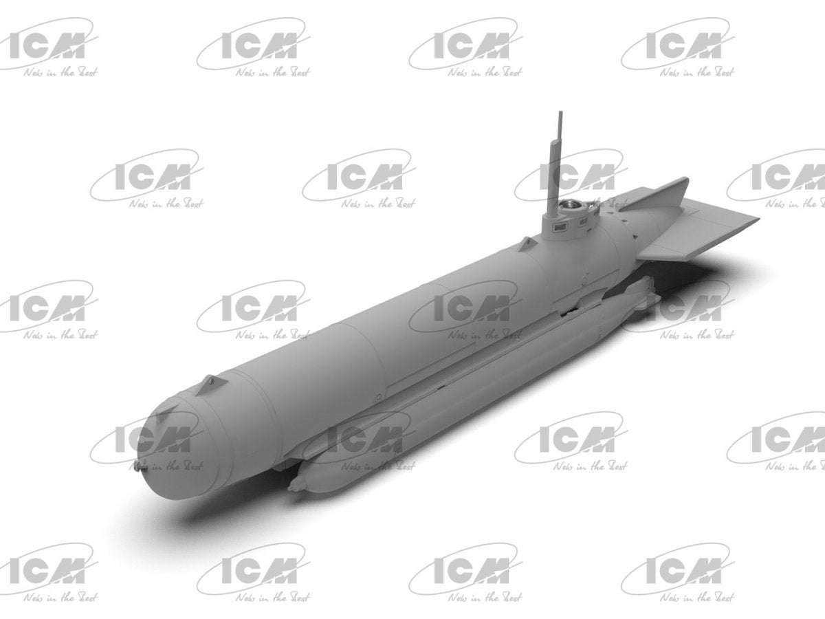 ICM S019 U-Boat Type &amp;#39;Molch&amp;#39; WWII German Midget Submarine 1/72 – obrázek 5