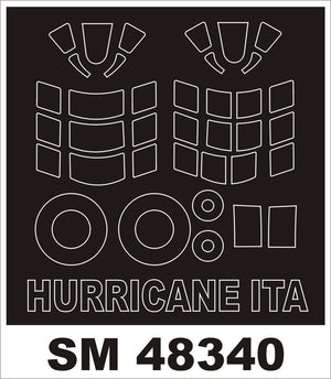 Montex SM48340 Hawker Hurricane Mk I ITALERI