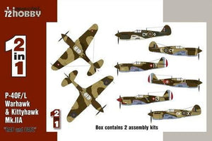 Special Hobby 72211 P-40F/ L &amp;amp; Kittyhawk Mk. IIA &amp;quot;RAF and FAFL&amp;quot; 2 and 1/72