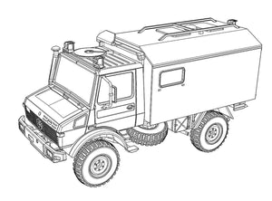 Ace 72451 Unimog U1300L 4x4 Krankenwagen Ambulance1/72 – image 2