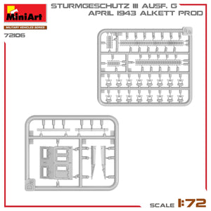 MiniArt 72106 STURMGESCHUTZ III AUSF. G, APRIL 1943 ALKETT PROD. 1/72 – image 14