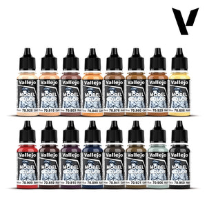Vallejo 70258 Face &amp;amp; Skin Tones 16x18ml – obrázek 2