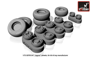 Armory Models AW48502 SEPECAT Jaguar wheels 1/48 – immagine 2