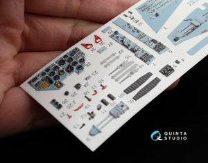 Quinta Studio QD32001 Su-25 3D-Printed &amp;amp; colored Interior on decal paper (for Trumpeter kit) 1/32 – Bild 7