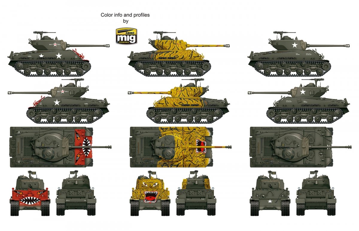Rye Field Model 5049 M4A3 76W HVSS Sherman Korean War 1/35 – image 3