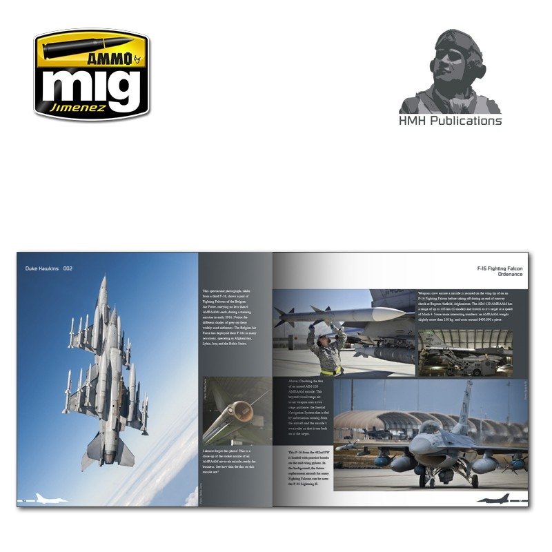 Publications HMH DH-002 Avion en détail : F-16 Fighting Falcon – image 5