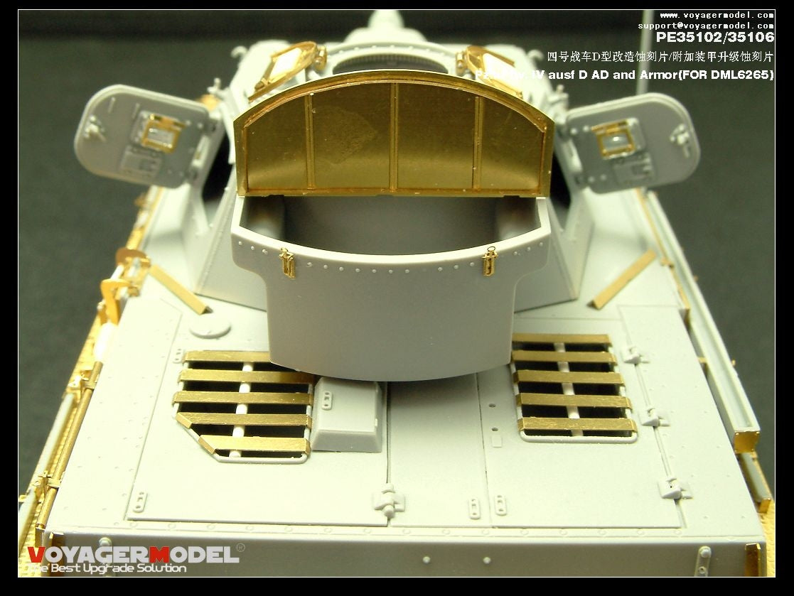 Voyager Model PE35102 Pz.KPfw. IV Ausf D For DRAGON 6265 1/35 – Bild 15