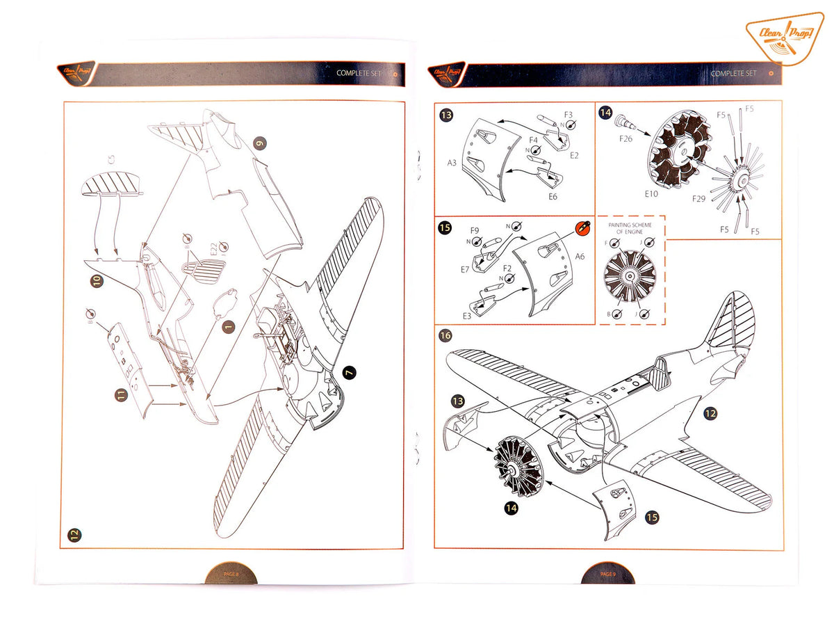 Clear Prop! CP4820 I-16 Type 5 In Finnish Service 1/48 – zdjęcie 13