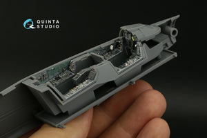 Quinta Studio QD48404 F-14B 3D-Printed &amp;amp; colored Interior on decal paper (GWH) 1/48 – Bild 11