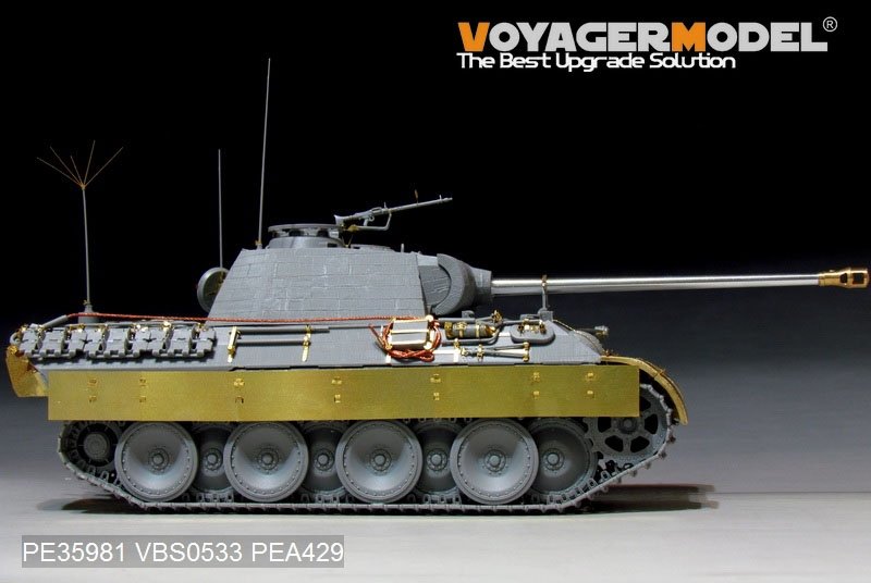 Voyager Model PE35981 WWII German Panther A Tank Basic For TAKOM 1/35 – imagen 19