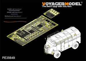 Voyager Model PE35649 WWII British AEC 4x4 Armored Command Vehicle&amp;quot;Dorchester&amp;quot; For AFV 35227 1/35
