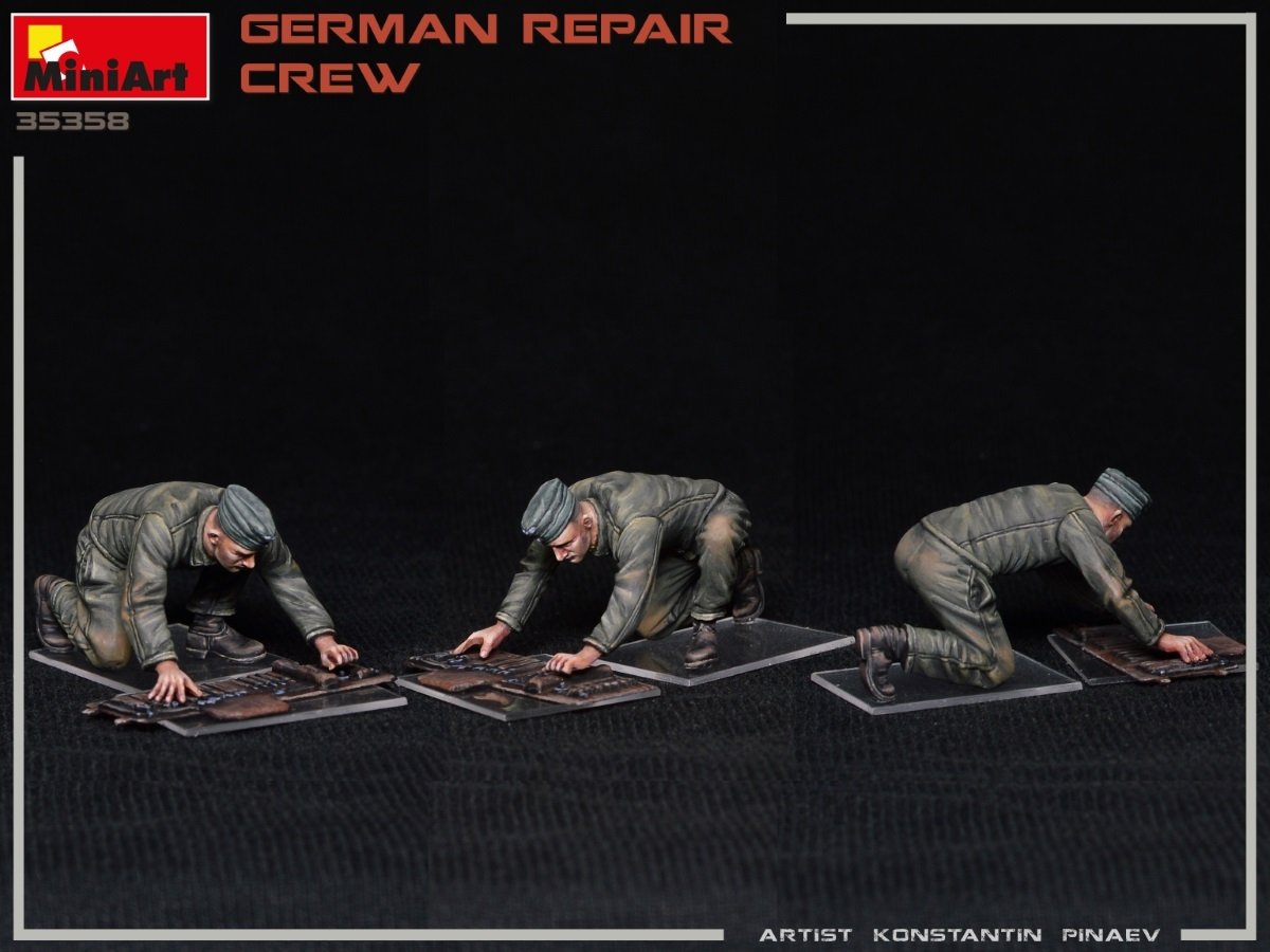 MiniArt 35358 GERMAN REPAIR CREW 1/35 – Bild 5