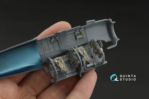 Quinta Studio QD48611 A6M2-K Zero 3D-Printed &amp;amp; colored Interior on decal paper (Eduard) 1/48 – image 9