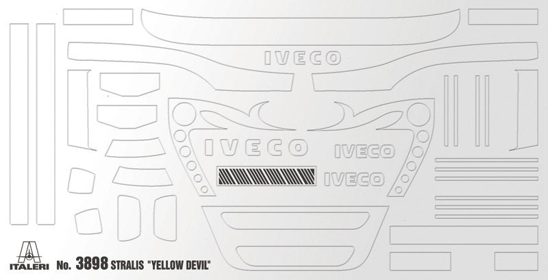 Italeri 3898 IVECO STRALIS YELLOW DEVIL 1/24 – image 4