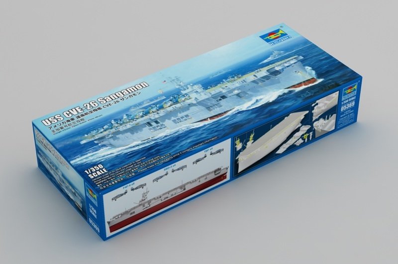 Trumpeter 05369 USS CVE-26 Sangamon 1/350 – Bild 2