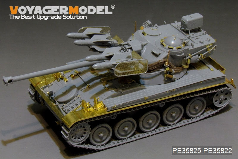 Voyager Model PE35825 Modern French AMX-13/75 w/SS-11 ATGM light tank basic (smoke discharger, Atenna base Include）For TAKOM 2038 1/35 – image 3